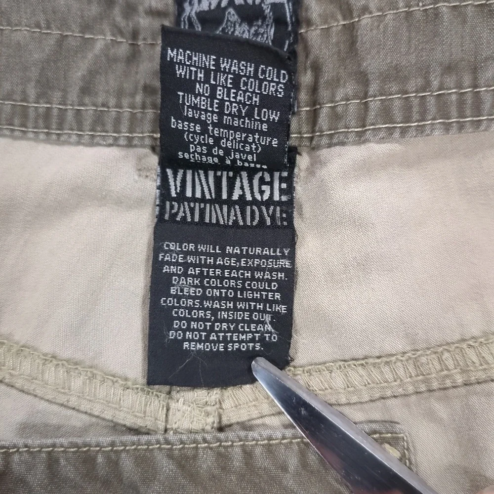 Kuhl Pants Revolvr Nylon Stretch Hiking Outdoor Greenish Gray Mens 38x32 (Short)